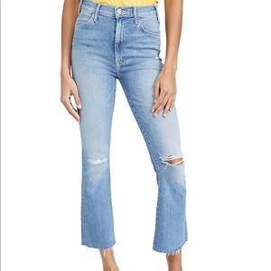 “The hustler ankle chew” MOTHER jeans size 24 l